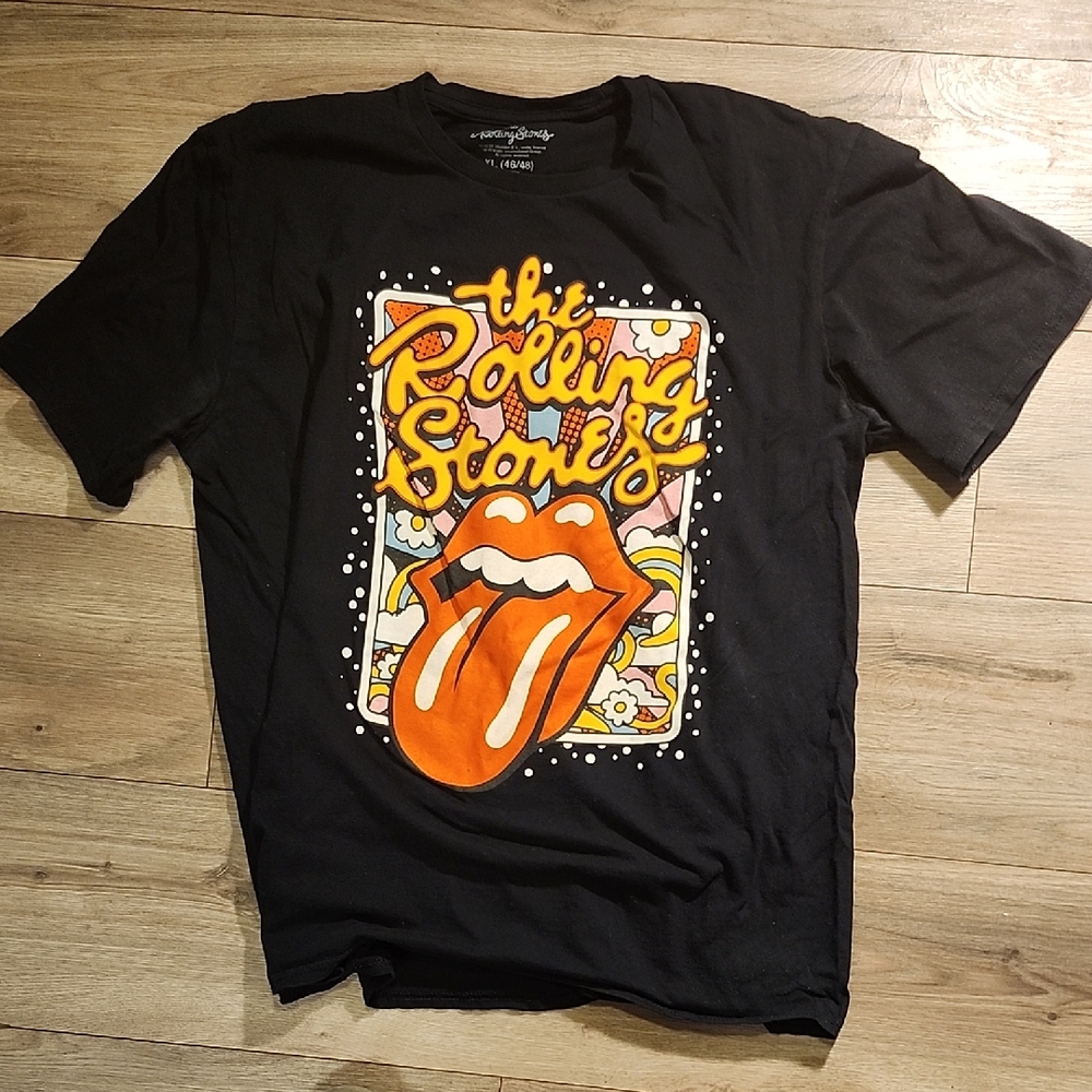 The Rolling Stones Black Cotton Tee - XL